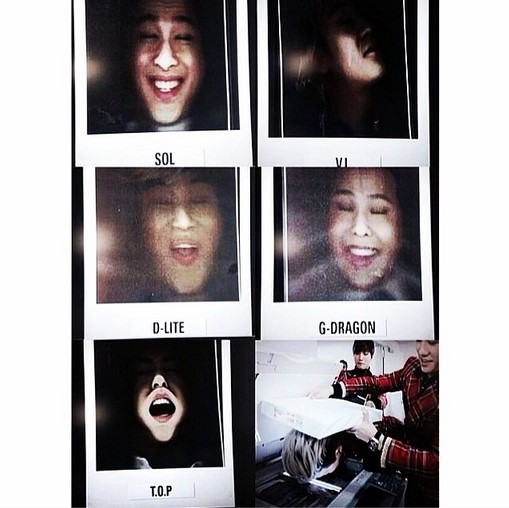 Bigbang メンバー全員の変顔写真を公開 こんな姿初めて Kstyle