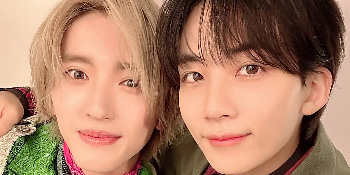 SEVENTEEN's John Han and Naniwa Danshi's Shunsuke Doi meet, share photos, and appear on magazine cover together, exciting fans.