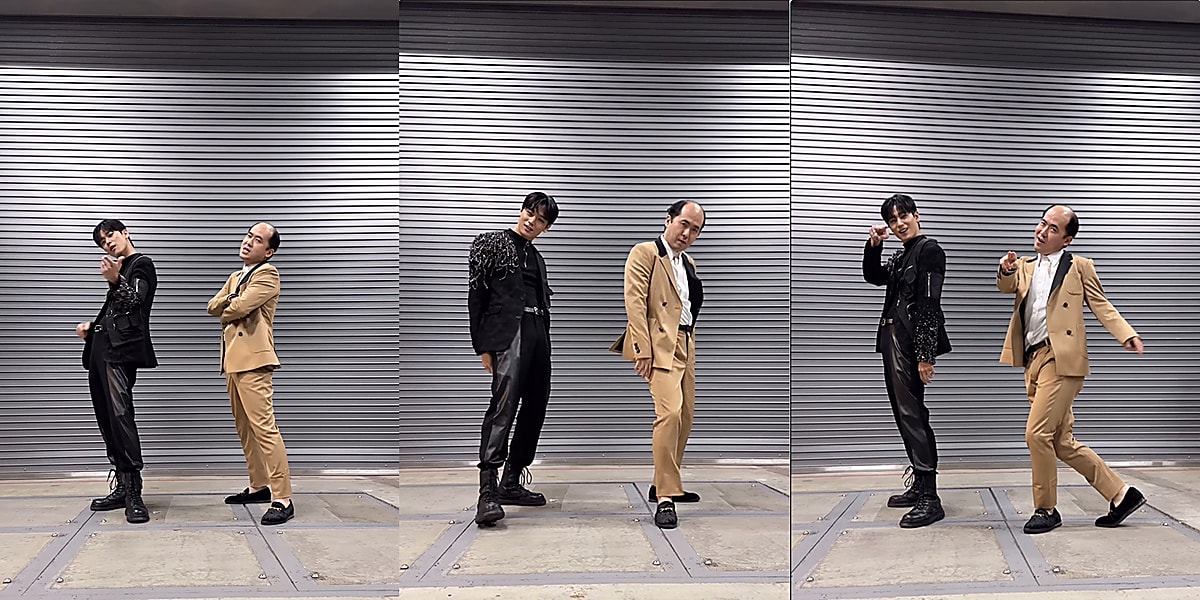 THE BOYZ's Ju Young and Trendy Angel's Tsukasa Saito dance "WATCH IT" together in a video posted on Instagram.