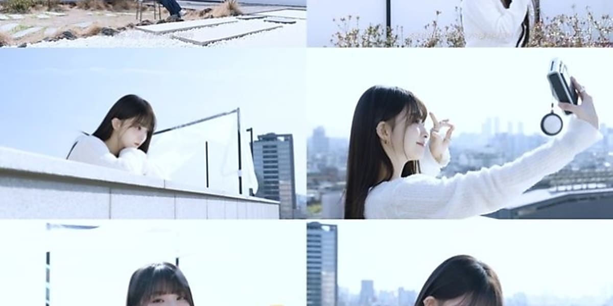 Lee Nagyong of fromis_9 covers "Way Back Home" in a rooftop performance, showcasing her unique vocals and captivating fans.