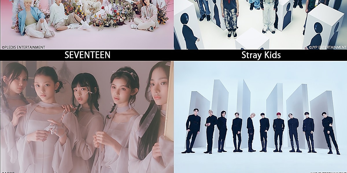 SEVENTEEN、NewJeans、Stray Kidsら出演「2023 THE FACT MUSIC AWARDS