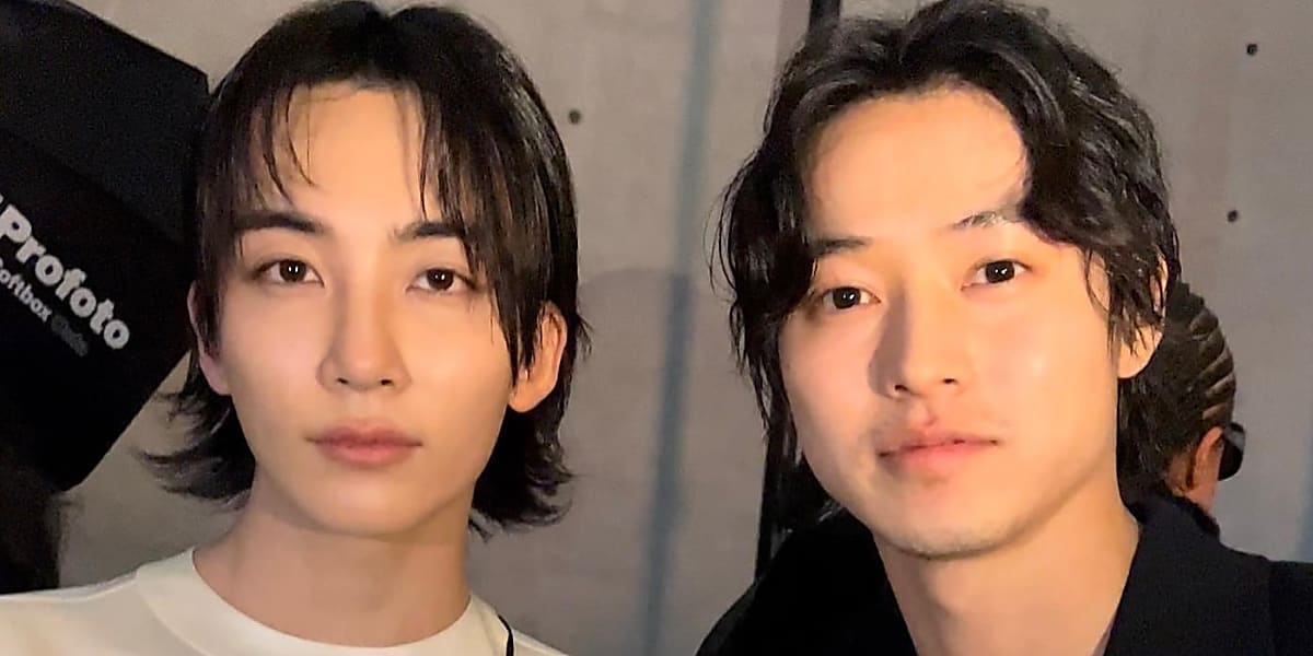 SEVENTEEN's John Han and Kento Yamazaki reunite at "SAINT LAURENT" show in Paris, attracting attention with their visuals.