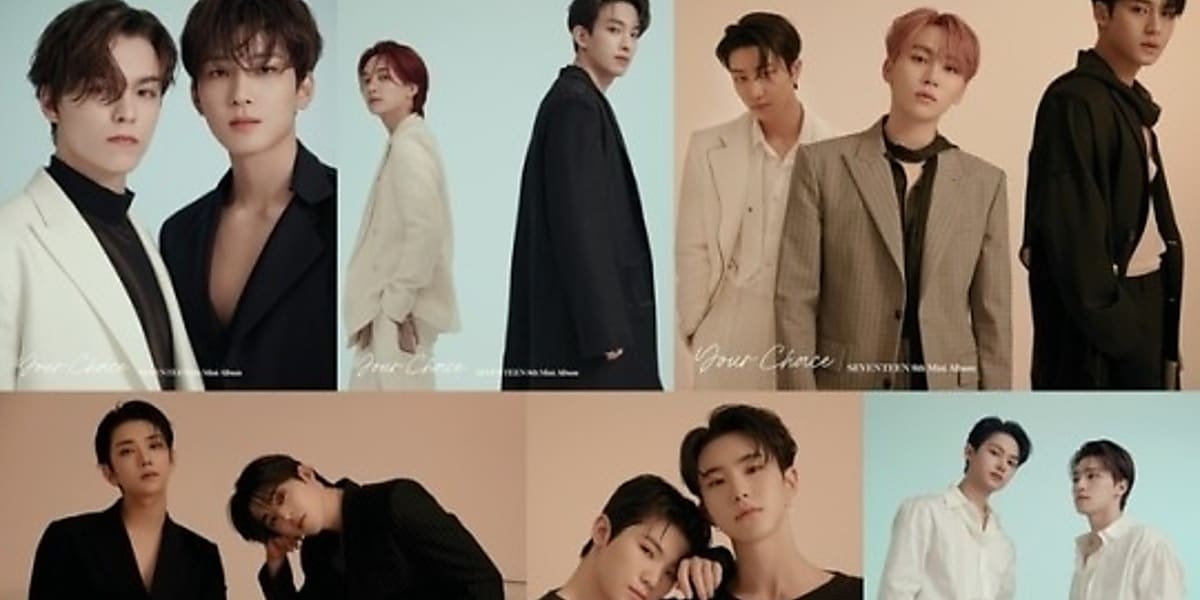 SEVENTEEN、8thミニアルバム「Your Choice」OTHER SIDEバージョンの