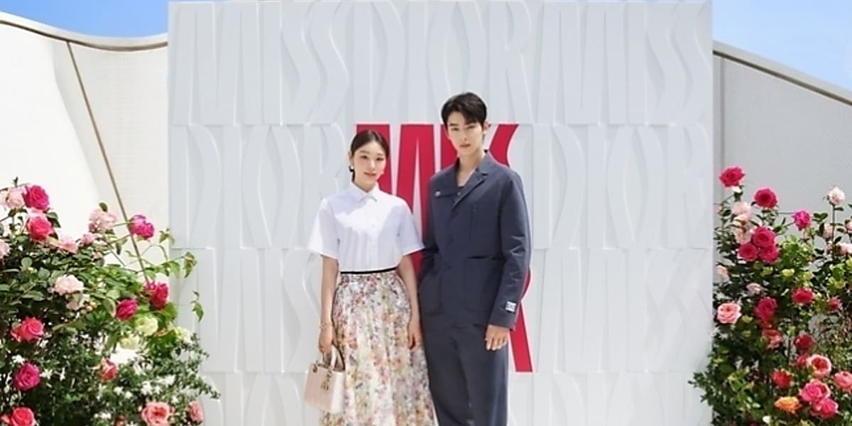 Kim Yuna and Cha Eunwoo celebrate the release of NEW Miss Dior Perfume at Cafe Dior in Seoul, honoring the iconic Miss Dior fragrance.