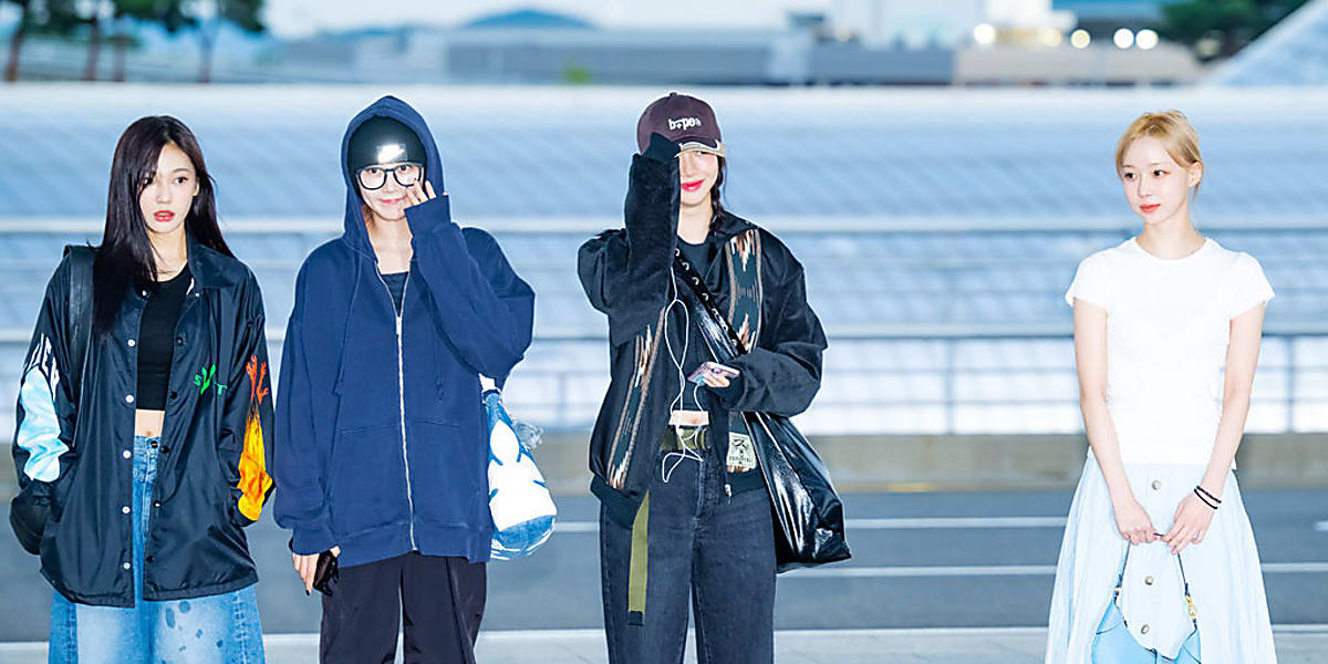 PHOTO】aespa、ライブツアーのためオーストラリアへ出国…ドレス