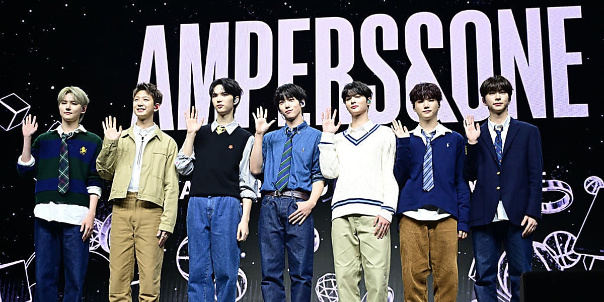 FNC의 새로운 그룹 ‘AMPERS & ONE’이 오늘 데뷔합니다!  제로베이스원과 선배들의 응원 “제 목표는 신인상”(종합) – Kstyle