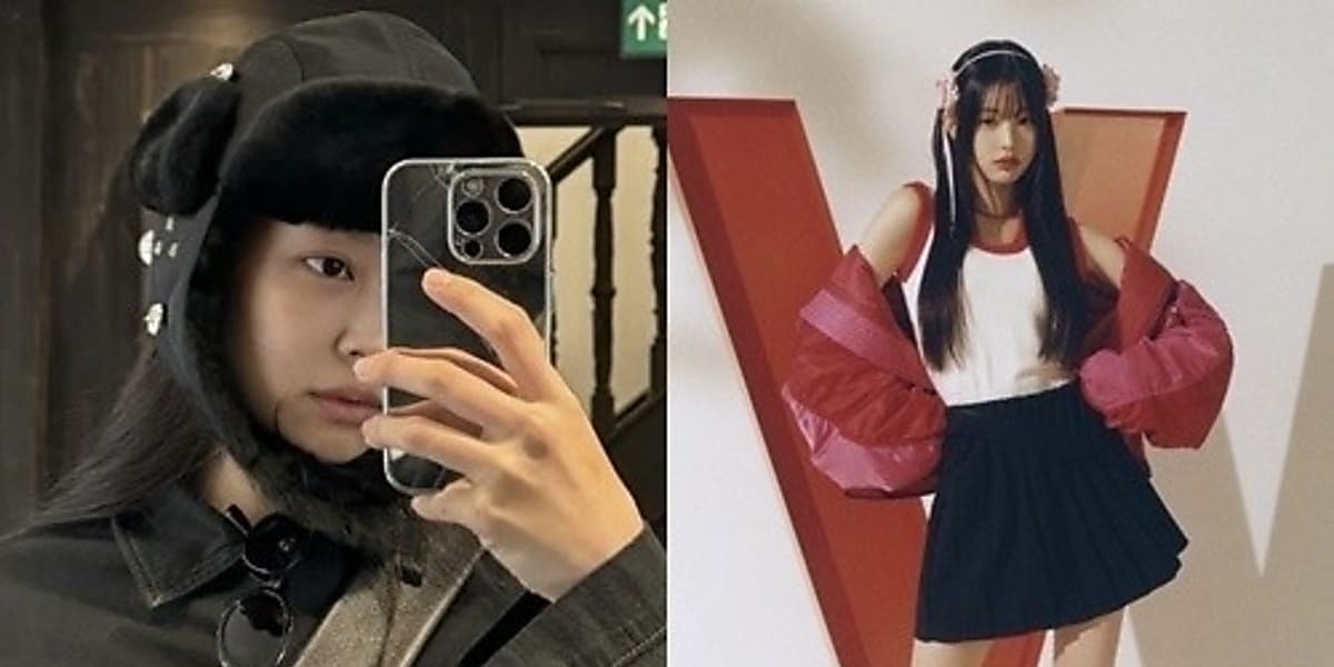 Winter fashion trends of stars, including BTS and BLACKPINK, feature trooper caps, balaclavas, and leg warmers.