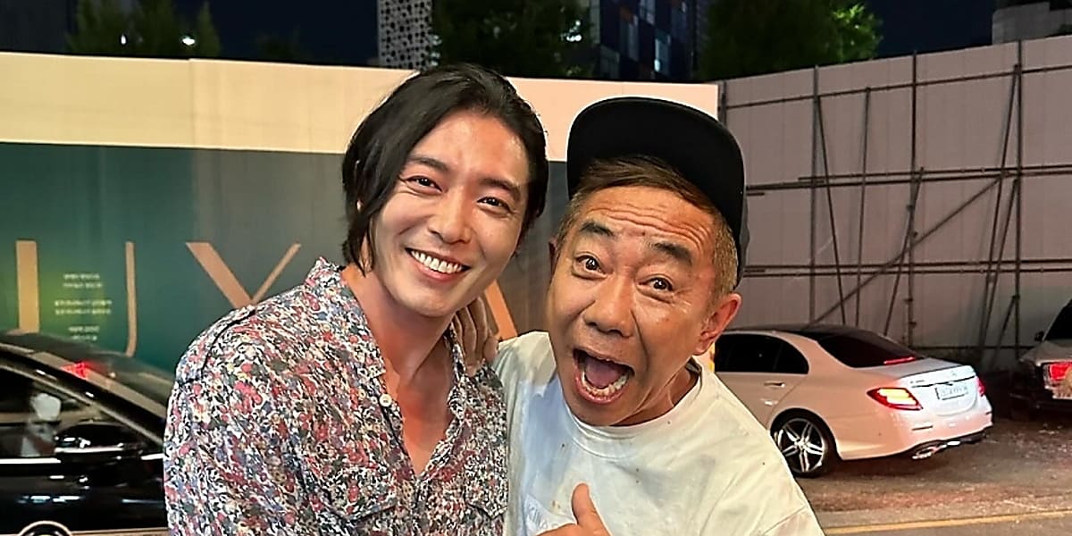 キム・ジェウク、憧れのとんねるず 木梨憲武と対面！ファン心明かす