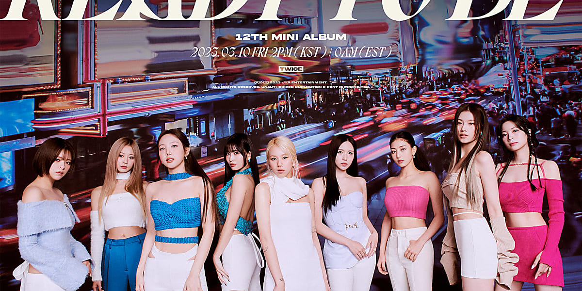 TWICE、12thミニアルバム「READY TO BE」コンセプトフォト第3弾を公開