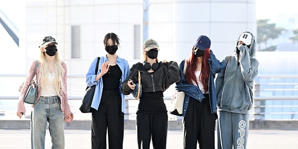 PHOTO】LE SSERAFIM、ファンサイン会のため中国へ出国 - Kstyle