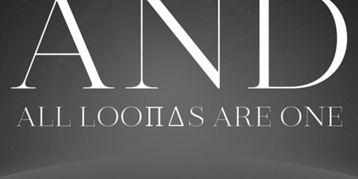 loona スローガン 今月の少女（LOONA）、ニューミニアルバム「＆」スローガンポスターを
