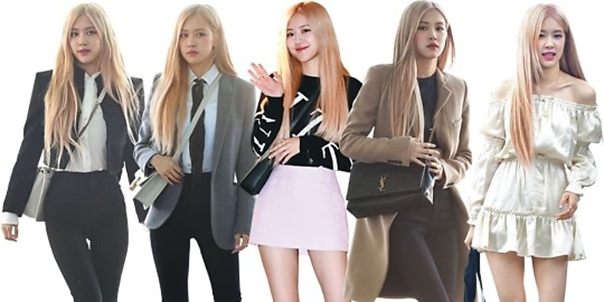 BLACKPINK ロゼ、ミニスカートからスキニーパンツまで…フェミニンな空港ファッションに注目 Kstyle