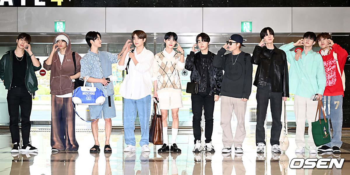 PHOTO】THE BOYZ「KCON JAPAN 2023」のため日本へ出国（動画あり