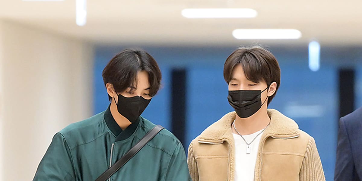 PHOTO】SEVENTEEN ジョンハン＆ディノ、日本ドームツアーのため出国