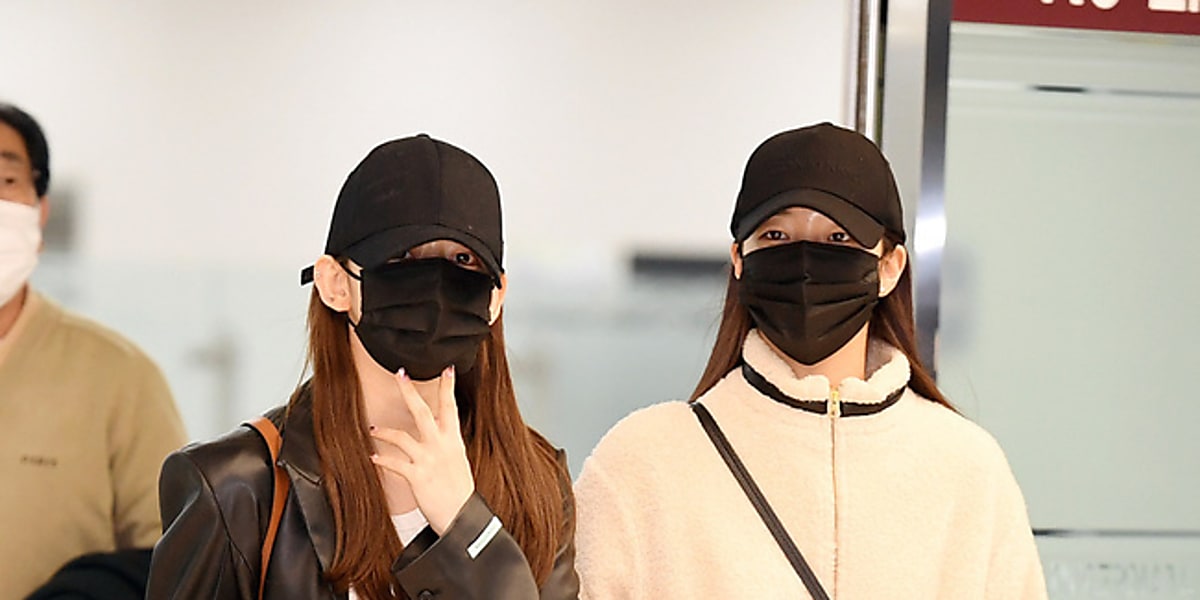 PHOTO】LE SSERAFIM 宮脇咲良＆カズハ、日本でのスケジュールを終えて