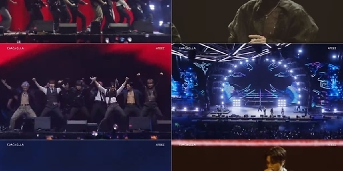 ATEEZがコーチェラで2回目のステージを成功裏に終了。様々なパフォーマンスで観客を魅了。
