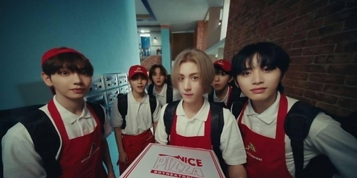 BOYNEXTDOOR、タイトル曲「Nice Guy」MV予告映像を公開…ピザ屋の店員に 
