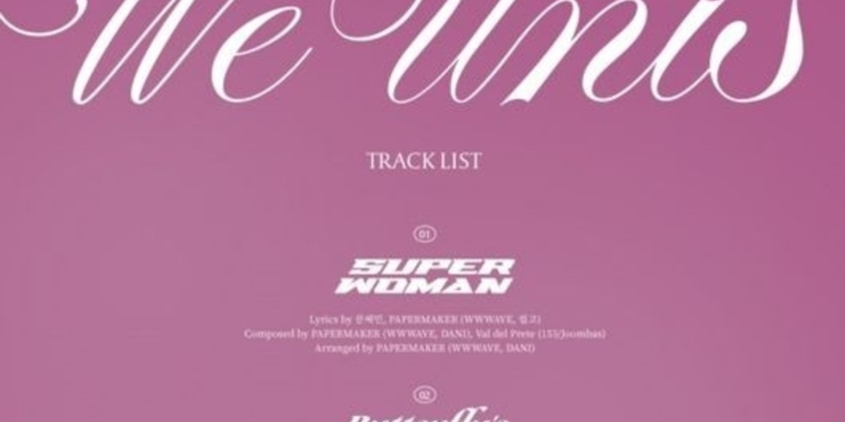 UNIS debuts with "SUPERWOMAN" title track. 1st mini album "WE UNIS" includes 5 songs, released on 27th.