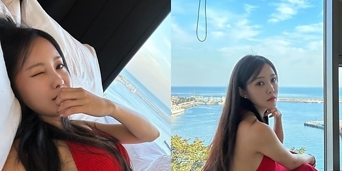 T-ARA ヒョミン、大胆なビキニ姿を披露…健康美溢れるボディラインに