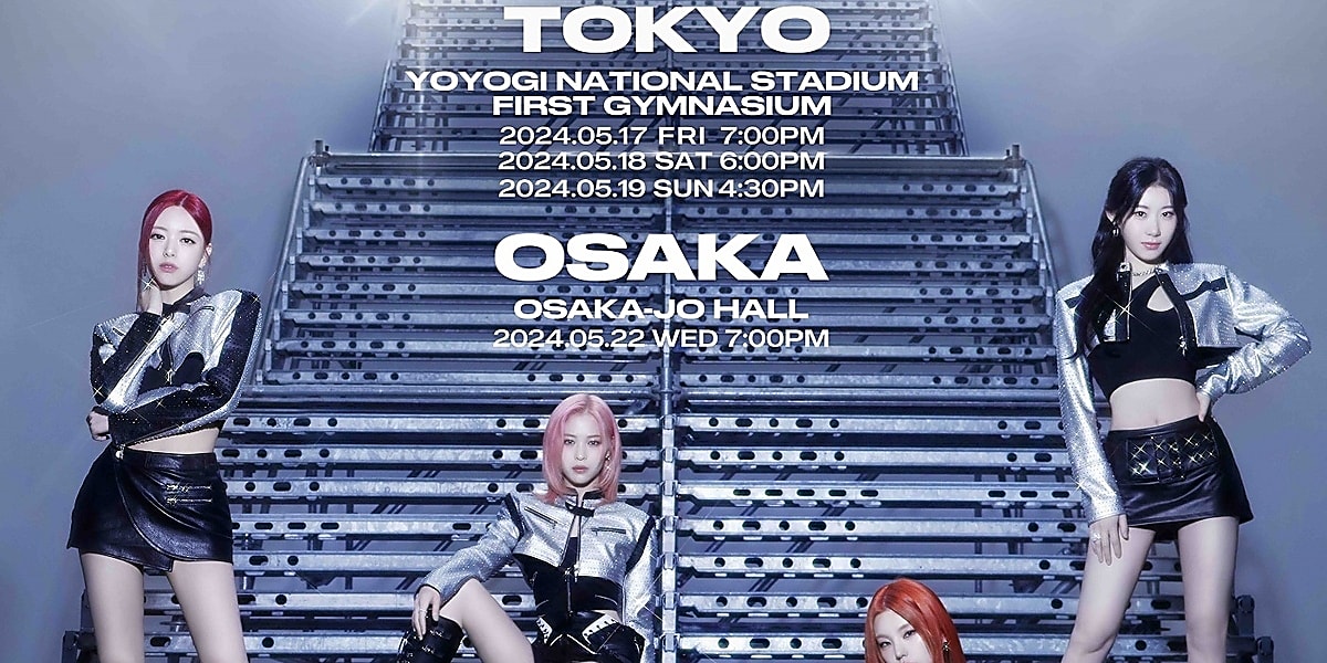 ITZYの2ND WORLD TOUR「<BORN TO BE>」の追加公演が決定。日程は5月17日（国立代々木第一体育館）、5月22日（大阪城ホール）。