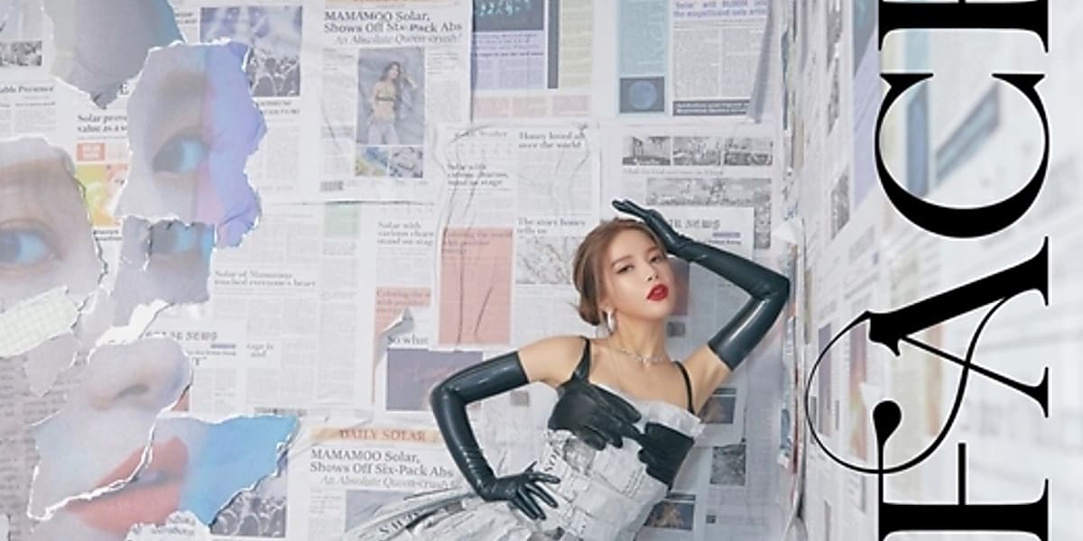 MAMAMOO ソラ、新聞紙で製作！？衝撃のドレス姿で堂々ポーズ