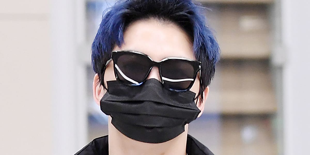 PHOTO】ジェジュン、日本でのスケジュールを終え韓国へ帰国…ブルーの髪 