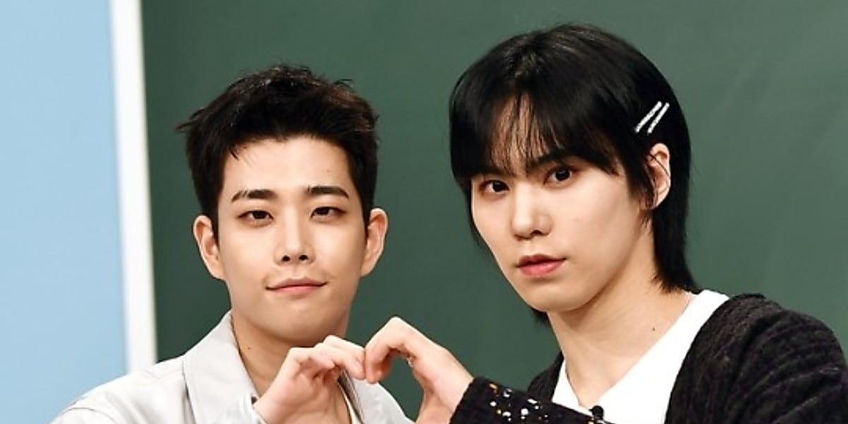 PHOTO】ASTRO ラキ＆MJ「アドラスクール」の収録に参加…仲睦まじい