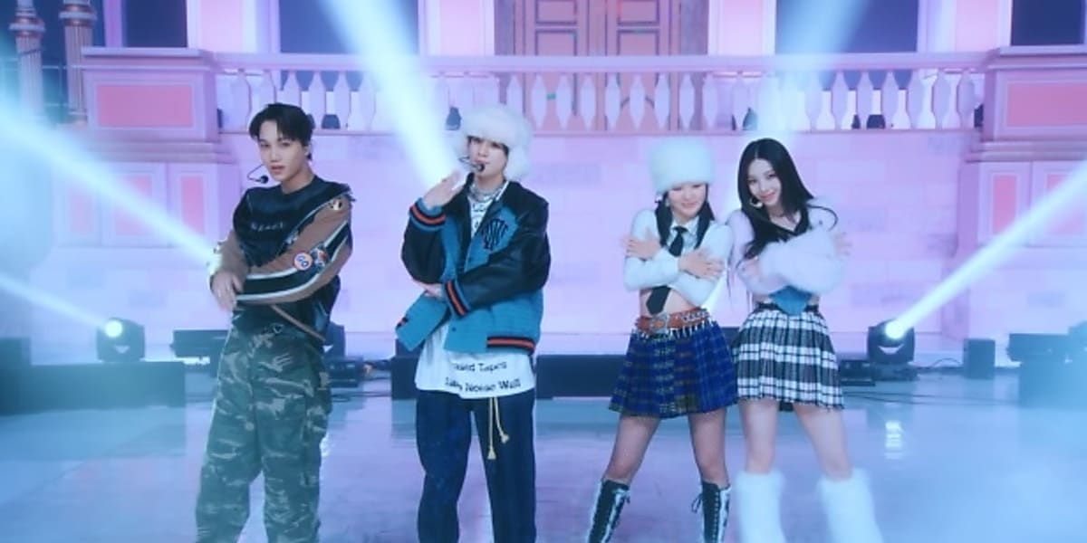 EXO カイ＆aespaのKARINAら参加、コラボ曲「Hot ＆ Cold」ステージ