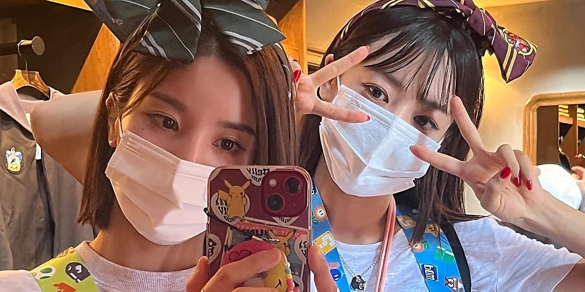Apink キム・ナムジュ、IZ*ONE出身クォン・ウンビとUSJを満喫