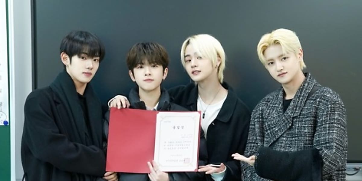 FANTASY BOYS オ・ヒョンテ、中学校を卒業！メンバーが祝福 - Kstyle