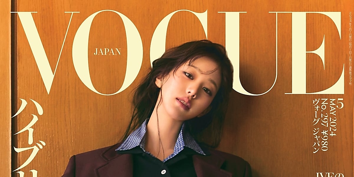 May issue of "VOGUE JAPAN" features K-POP superstar IVE's Wonyoung and actress Nanao Matsushima.