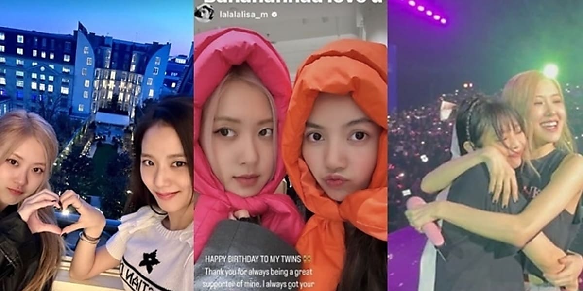 BLACKPINK members celebrate Rosé's birthday with heartfelt messages on Instagram, expressing gratitude and affection.