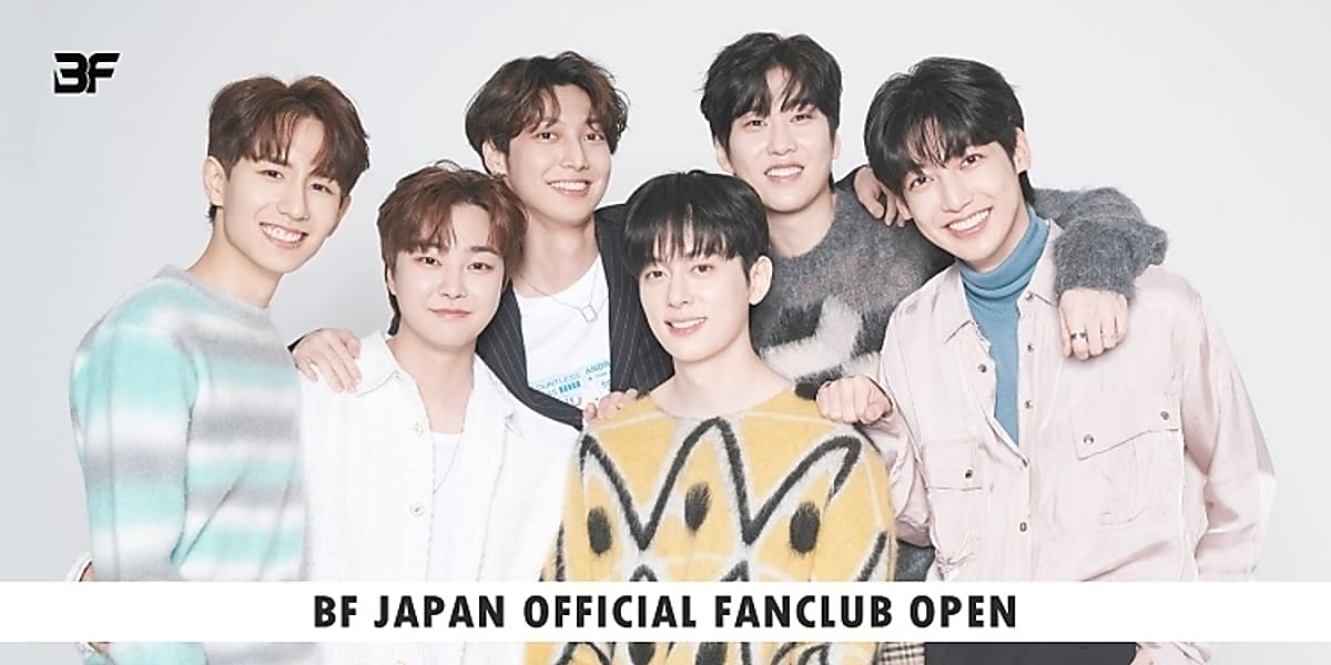 BOYFRIENDのメンバーが再集結！グループ名「BF」として日本公式