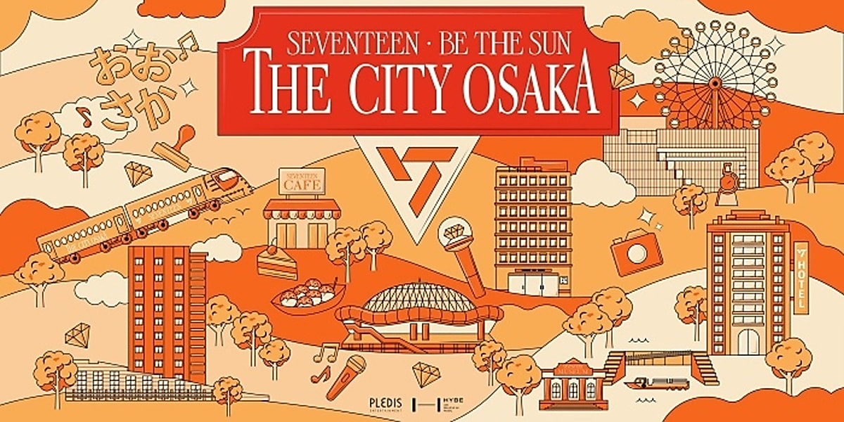 SEVENTEEN、日本ドームツアー開催記念！大阪・東京・名古屋の3都市で