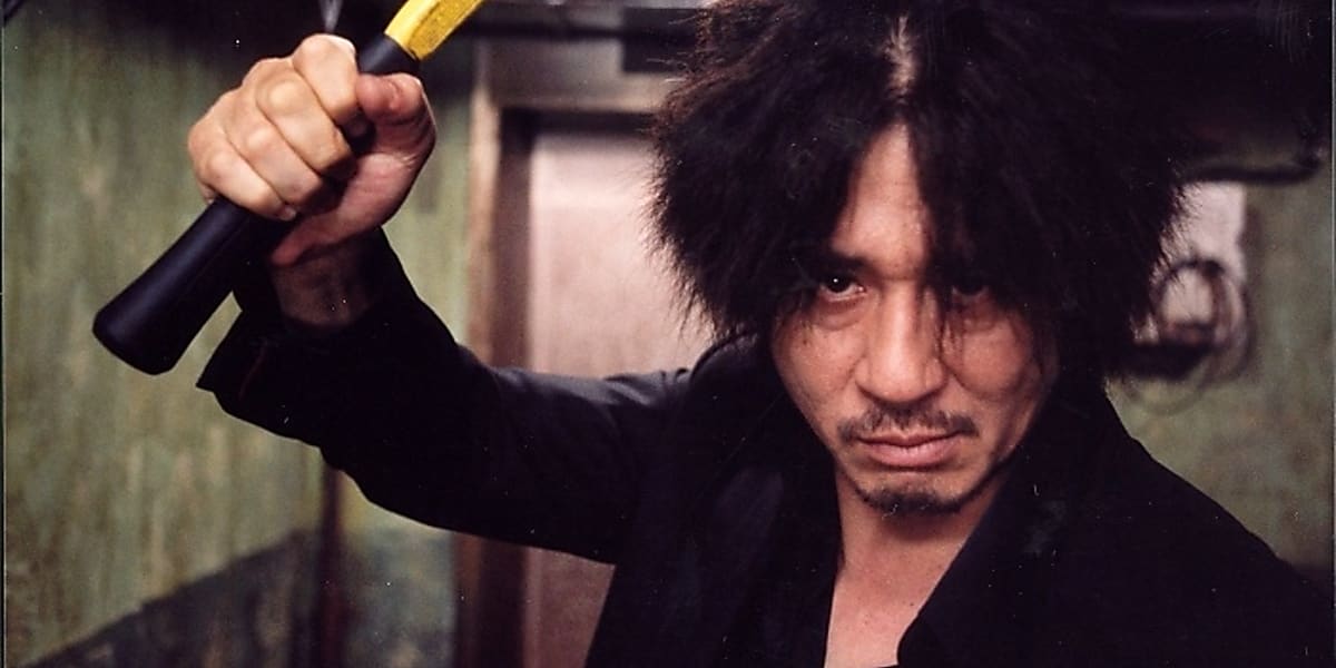 オールド・ボーイ 映画フライヤー チェ・ミンシク ユ・ジテ カン