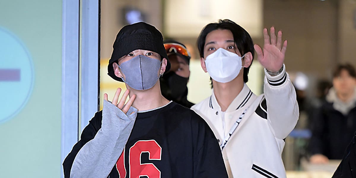 PHOTO】SEVENTEEN ジョシュア＆ホシ、新番組の撮影を終えてドバイから