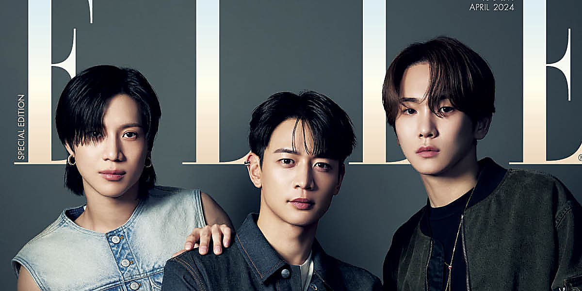 SHINee「エル・ジャポン」4月号特別版の表紙に初登場！独占