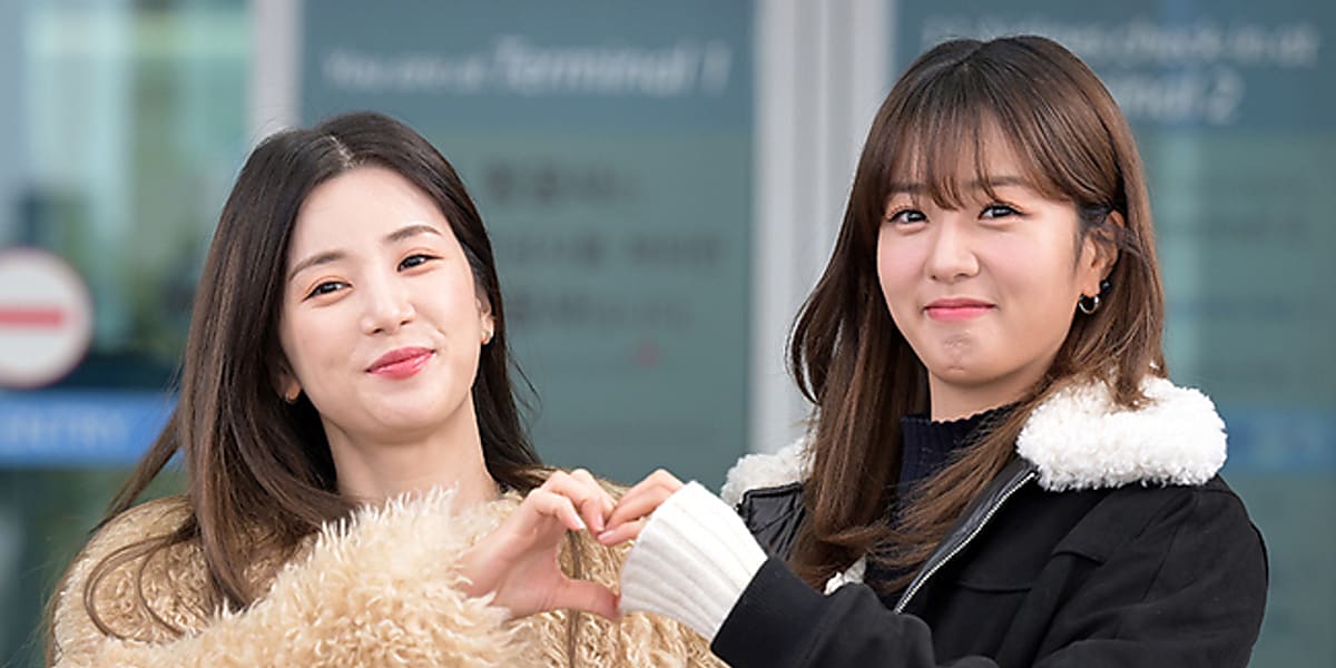 PHOTO】Apink パク・チョロン＆ユン・ボミ、ファンミーティングのため
