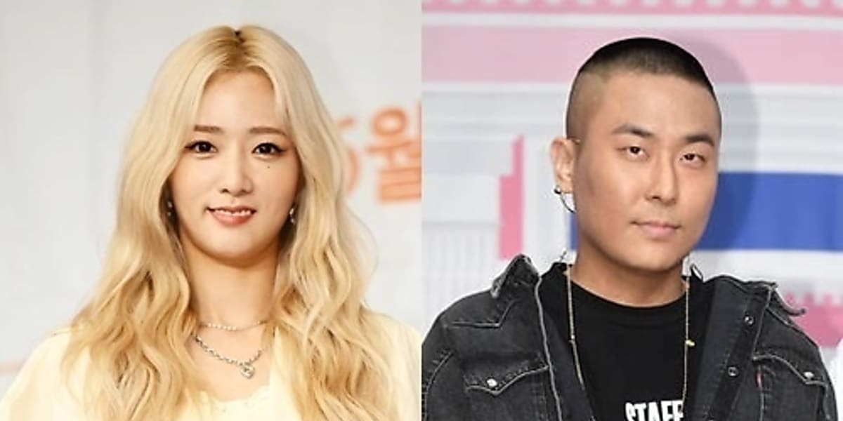 Apink's Bomi and Black Eyed Pilseung's Rado confirm relationship, fans discuss past "love signals" and interactions with STAYC.