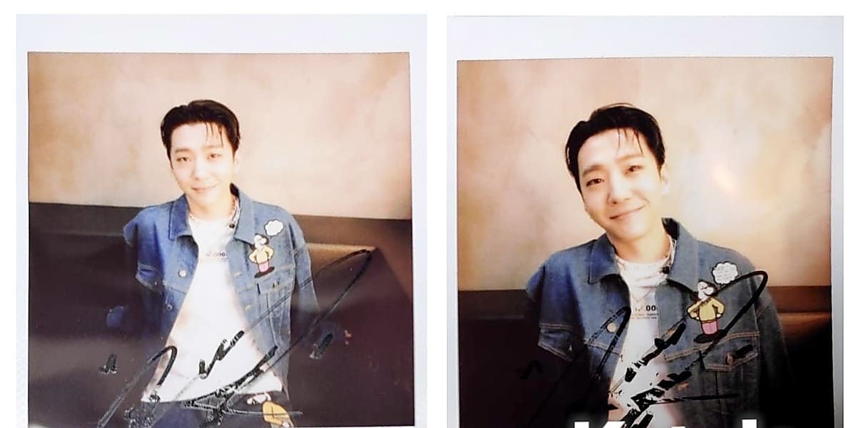 終了しました】元B.A.P バン・ヨングク直筆サイン入りポラを2名様に