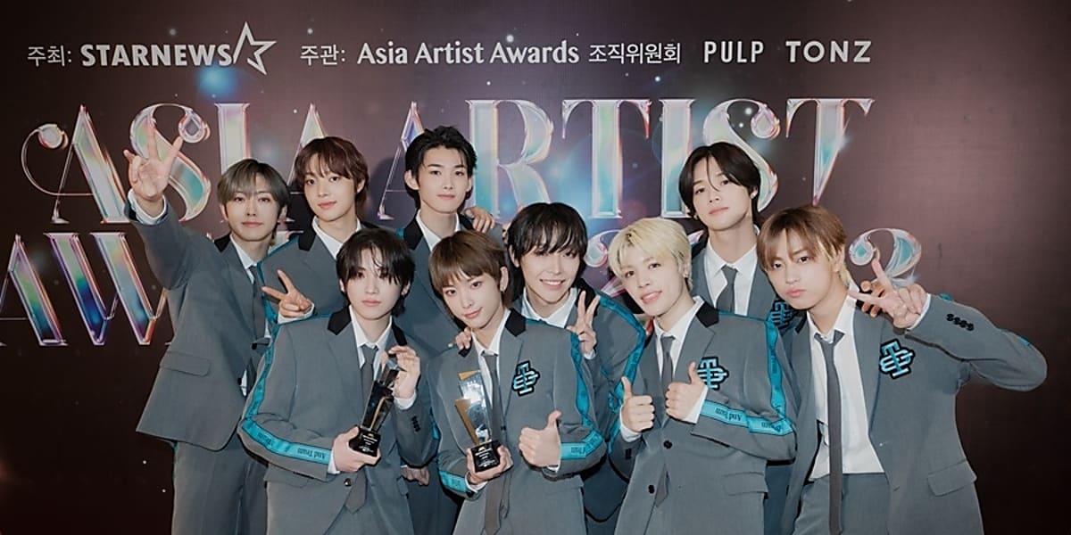 &TEAM wins Emotive and Best Choice awards at 2023 AAA in the Philippines, expressing gratitude to fans and promising to work hard.