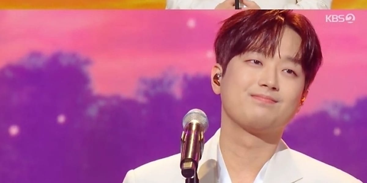 Lee Changwon wins first place on "Music Bank" with "Journey in the Sky" from his 2nd mini album, expressing gratitude to fans.