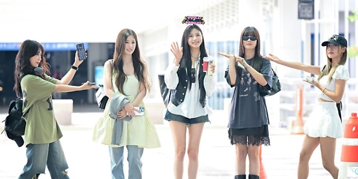 PHOTO】Apink、音楽フェスティバル出演のため台湾へ出国…オ・ハヨンの